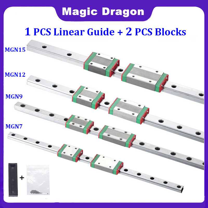 Linear Rail Mgn12H Set - 1 adet MGN7 MGN12 MGN15 MGN9