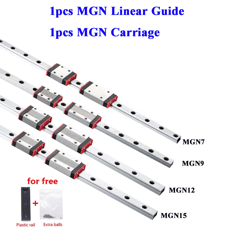 Linear Rail Mgn12H Set - MGN9 MGN7 MGN12 MGN15 L 100mm