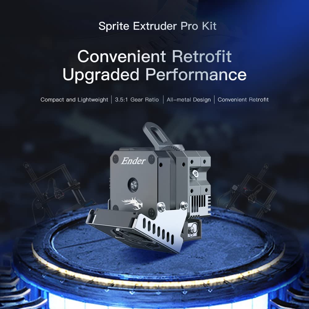 CREALITY Sprite Ekstruder Pro  - Linear Rail Mgn12H Set incelemesi ve fiyatı
