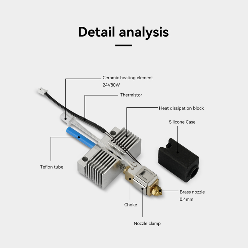 ELEGOO neptün 4 artı 3D yazıcı - Hotend Assembly incelemesi ve fiyatı