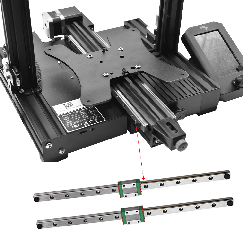 Ender 3/Pro/S1/Ender 3 V2 3D Y - Linear Rail Mgn12H Set incelemesi ve fiyatı