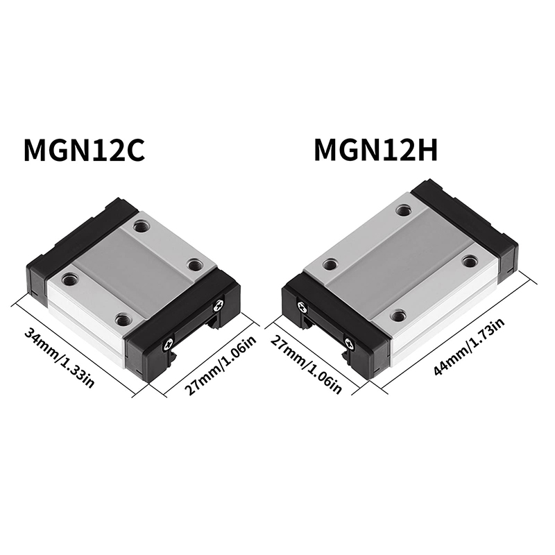 100-800mm minyatür lineer ray  - Linear Rail Mgn12H Set incelemesi ve fiyatı
