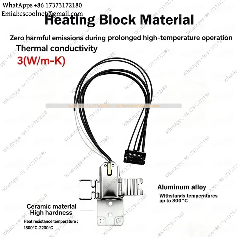 JS02 Isıtma Bloğu 300 ℃   Bamb - Hotend Assembly incelemesi ve fiyatı