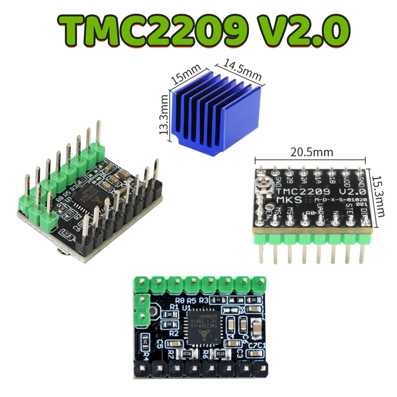 MKS TMC2209 V2.0 Step Motor Sü - Mks Sgen incelemesi ve fiyatı